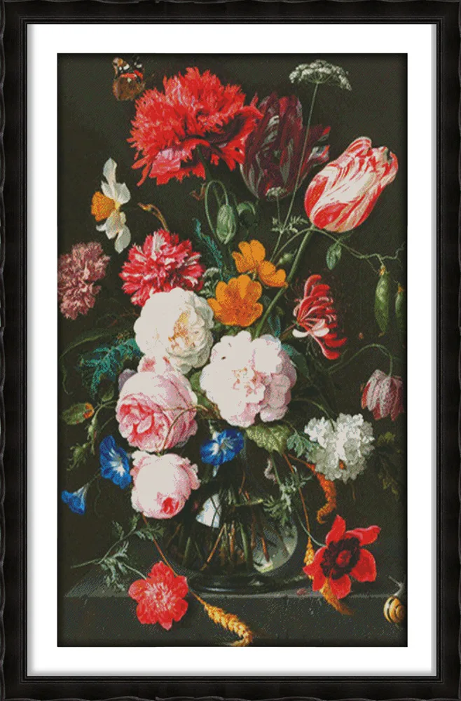 Joy Sunday The peony vase (5) DMC Counted Chinese Cross Stitch Kits printed Cross-stitch set Embroidery Needlework
Joy Sunday The peony vase (5) DMC Counted Chinese Cross Stitch Kits printed Cross-stitch set Embroidery Needlework