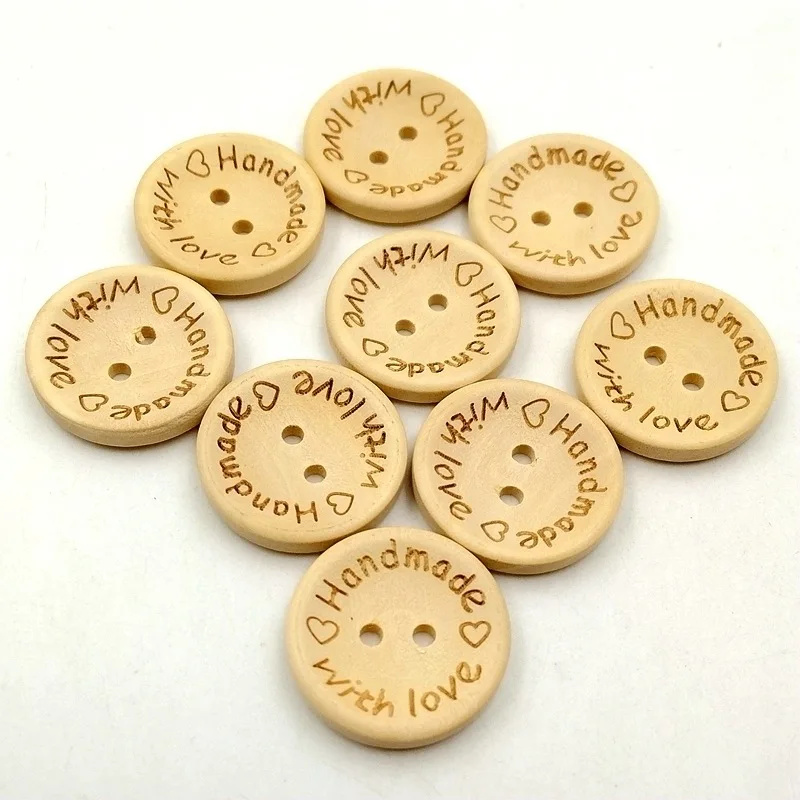 50Pieces/lot Natural Wood Buttons handmade love Letter wooden button craft DIY Knitting baby apparel accessories
50Pieces/lot Natural Wood Buttons handmade love Letter wooden button craft DIY Knitting baby apparel accessories