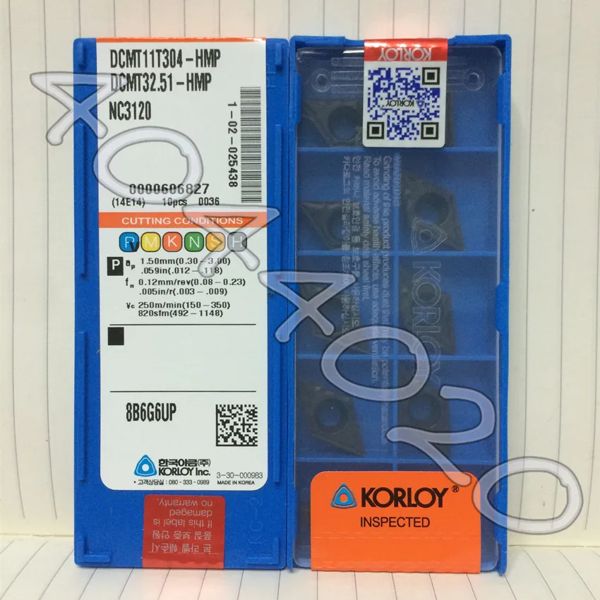 KORLOY DCMT11T304-HMP NC3120 DCMT32.51-HMP NC3120 10 шт. качественные товары новые оригинальные
KORLOY DCMT11T304-HMP NC3120 DCMT32.51-HMP NC3120 10 шт. качественные товары новые оригинальные