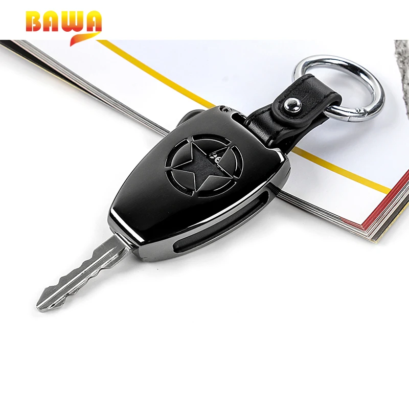 BAWA Key Case Galvanized Alloy Key Chain Shell Protector Holder for Jeep Wrangler 2008-2017/Compass 2008-2015/Patriot 2011-2015
BAWA Key Case Galvanized Alloy Key Chain Shell Protector Holder for Jeep Wrangler 2008-2017/Compass 2008-2015/Patriot 2011-2015
