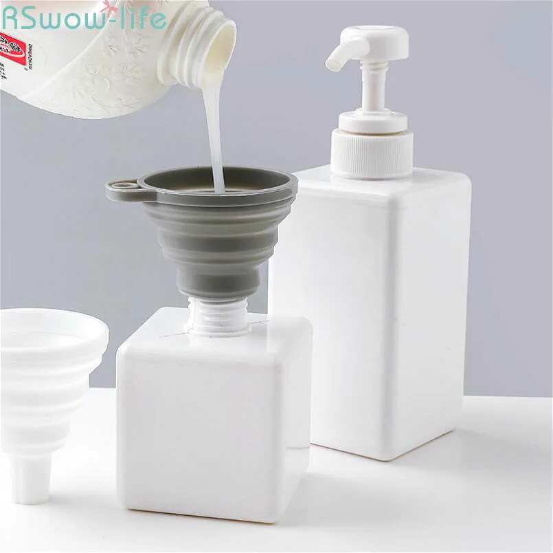 2PCS Flexible Foldable Silica Gel Funnel Kitchen Appliances Household Large Caliber Oil Milk Kettle Funnel Kitchen Appliances
2PCS Flexible Foldable Silica Gel Funnel Kitchen Appliances Household Large Caliber Oil Milk Kettle Funnel Kitchen Appliances