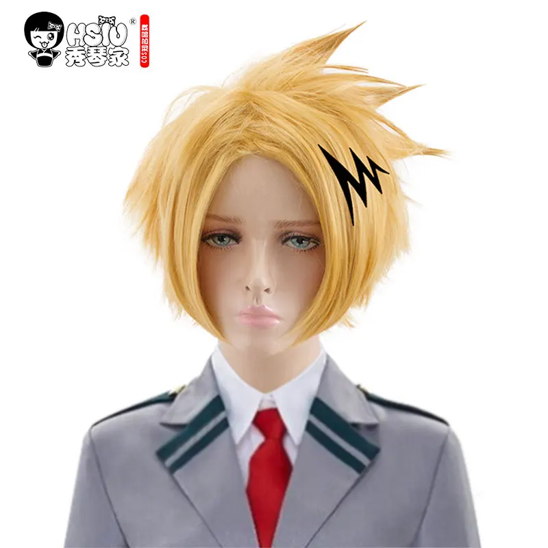 HSIU высокое качество Kaminari Denki косплей парик My Hero Academy/academic костюм Play парики костюмы на Хэллоуин волосы бесплатная доставка
HSIU высокое качество Kaminari Denki косплей парик My Hero Academy/academic костюм Play парики костюмы на Хэллоуин волосы бесплатная доставка
