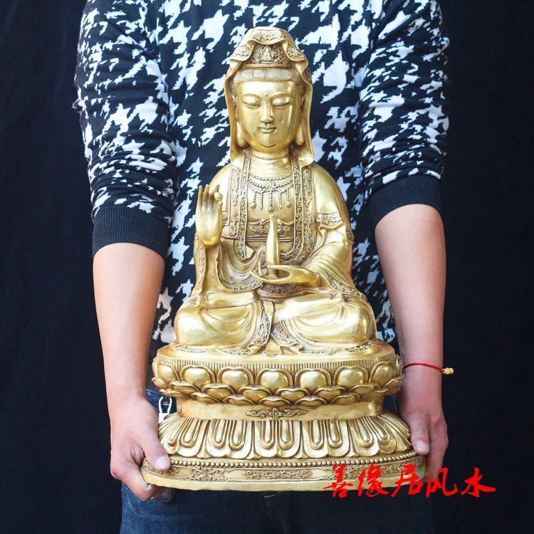 55CM Company SHOP Store home efficacious Talisman Protection-Buddhism Buddha Nanhai Guanyin KAI GUANG FENG SHUI statue
55CM Company SHOP Store home efficacious Talisman Protection-Buddhism Buddha Nanhai Guanyin KAI GUANG FENG SHUI statue