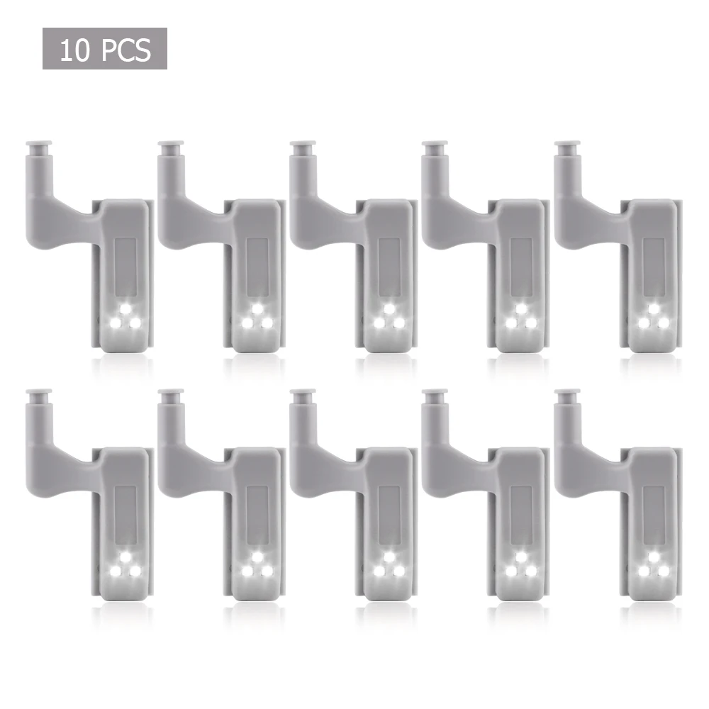 10pcs Bedroom Wardrobe Hinge LED Light Intelligent Cabinet Home Drawer Cupboard Cabinet Modern Night Lamp Lighting Sensor
10pcs Bedroom Wardrobe Hinge LED Light Intelligent Cabinet Home Drawer Cupboard Cabinet Modern Night Lamp Lighting Sensor