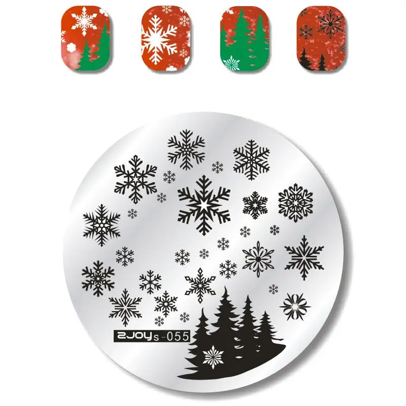 5.6cm Round Nail Stamping Plate Nail Art Stencils For Nails Design Manicure Christams Snowflake Plate Instruments Stamps Tool
5.6cm Round Nail Stamping Plate Nail Art Stencils For Nails Design Manicure Christams Snowflake Plate Instruments Stamps Tool