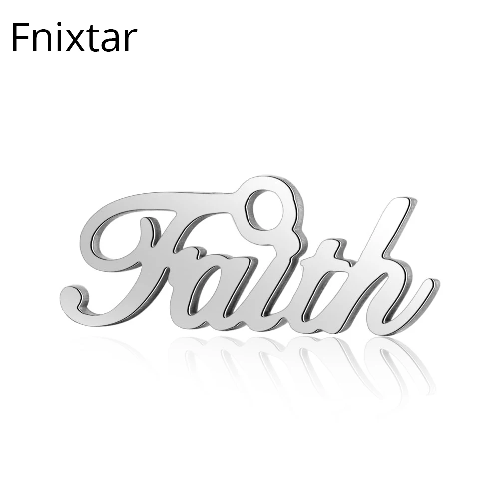 Fnixtar 6.3*16mm Alphabet Jewelry Stainless Steel Letter Metal Charm for Women Jewelry Making Mini Charms Best Gift 20pcs/lot
Fnixtar 6.3*16mm Alphabet Jewelry Stainless Steel Letter Metal Charm for Women Jewelry Making Mini Charms Best Gift 20pcs/lot