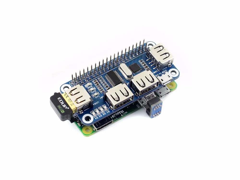 Original Raspberry Pi Zero W Package D Basic Development Kit Micro SD Card, Power Adapter, USB HUB, and Basic Components
Original Raspberry Pi Zero W Package D Basic Development Kit Micro SD Card, Power Adapter, USB HUB, and Basic Components