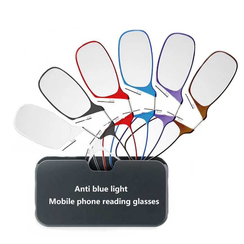 GLAUSA Legless clip nose reading glasses portable men's and women's universa reading glasses mini glasses+1.0 +1.5 +2.0 +2.5+3.0
GLAUSA Legless clip nose reading glasses portable men's and women's universa reading glasses mini glasses+1.0 +1.5 +2.0 +2.5+3.0