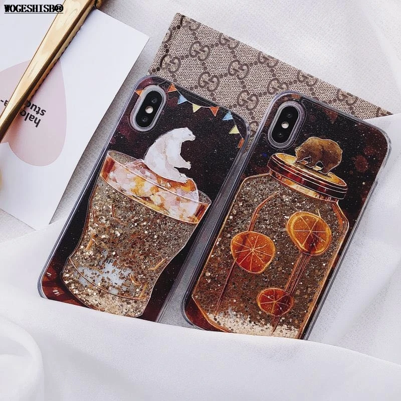Liquid Silicone Water Case for iPhone 12 mini 11 Pro X Xs Max XR 7 8 6 6s Plus SE Polar Bear Coffee Cup Bottle Bling Cover
Liquid Silicone Water Case for iPhone 12 mini 11 Pro X Xs Max XR 7 8 6 6s Plus SE Polar Bear Coffee Cup Bottle Bling Cover