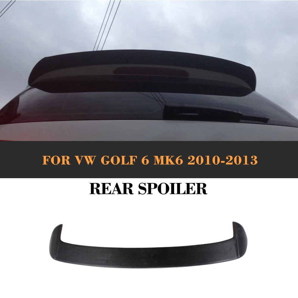 Carbon Fiber Rear Roof Boot Lip Spoiler Wing for Volkswagen VW GOLF 6 VI MK6 2009-2012
Carbon Fiber Rear Roof Boot Lip Spoiler Wing for Volkswagen VW GOLF 6 VI MK6 2009-2012