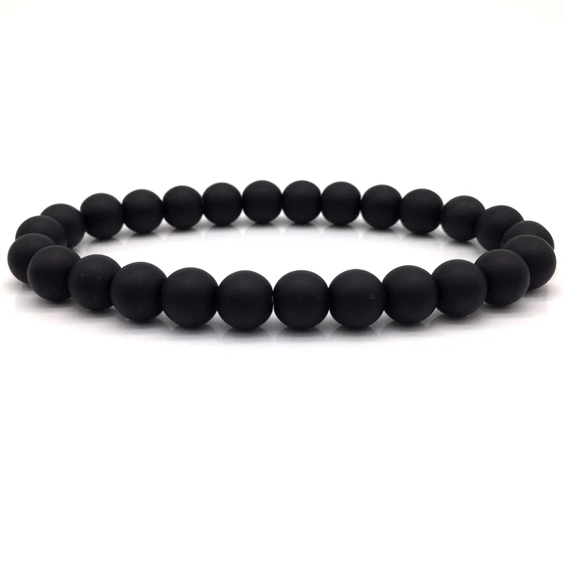 8MM New Fashion Mens Natural Wooden Beaded Root Chakra Jewery & Hip Hop Bead Bracelet Buddha Word Jewelry For Women | Украшения и