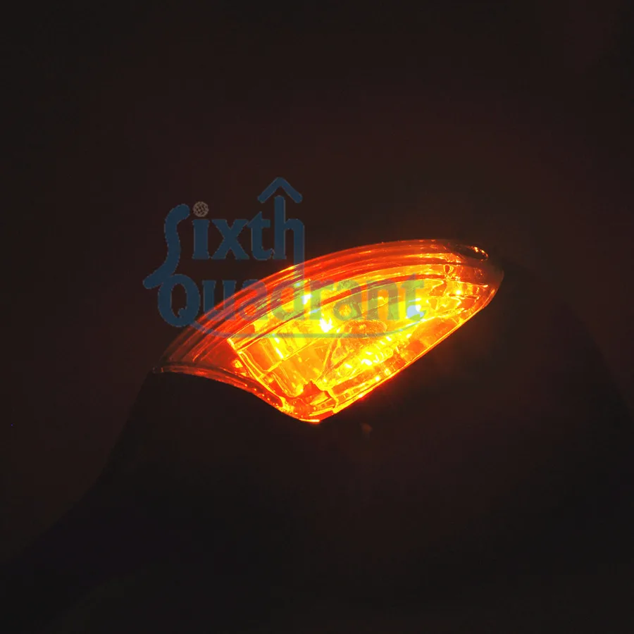 Motorcycle Rearview Mirrors Side Mirror w/ Turn Signal Lights Blink Amber fit for Suzuki GSXR 600 750 1000 Custom
Motorcycle Rearview Mirrors Side Mirror w/ Turn Signal Lights Blink Amber fit for Suzuki GSXR 600 750 1000 Custom