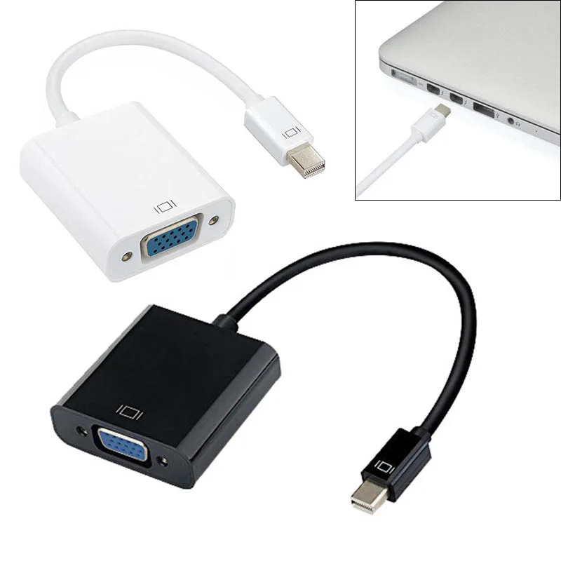 Thunderbolt Display Port dp Mini DP To VGA Adapter Converter Cable for Apple MacBook Air Pro iMac ThinkPad X1 New Arrival
Thunderbolt Display Port dp Mini DP To VGA Adapter Converter Cable for Apple MacBook Air Pro iMac ThinkPad X1 New Arrival