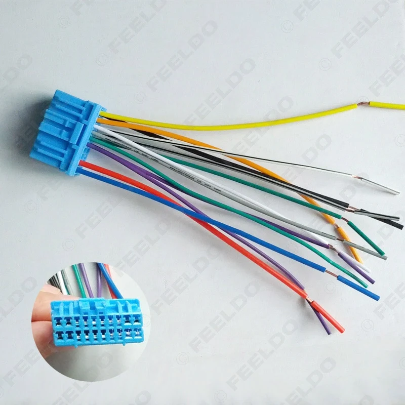 FEELDO 10pcs Car Audio Stereo Wiring Harness For HONDA/ACURA/ACCORD/CIVIC/CRV Pluging Into OEM Factory Radio CD #1686
FEELDO 10pcs Car Audio Stereo Wiring Harness For HONDA/ACURA/ACCORD/CIVIC/CRV Pluging Into OEM Factory Radio CD #1686