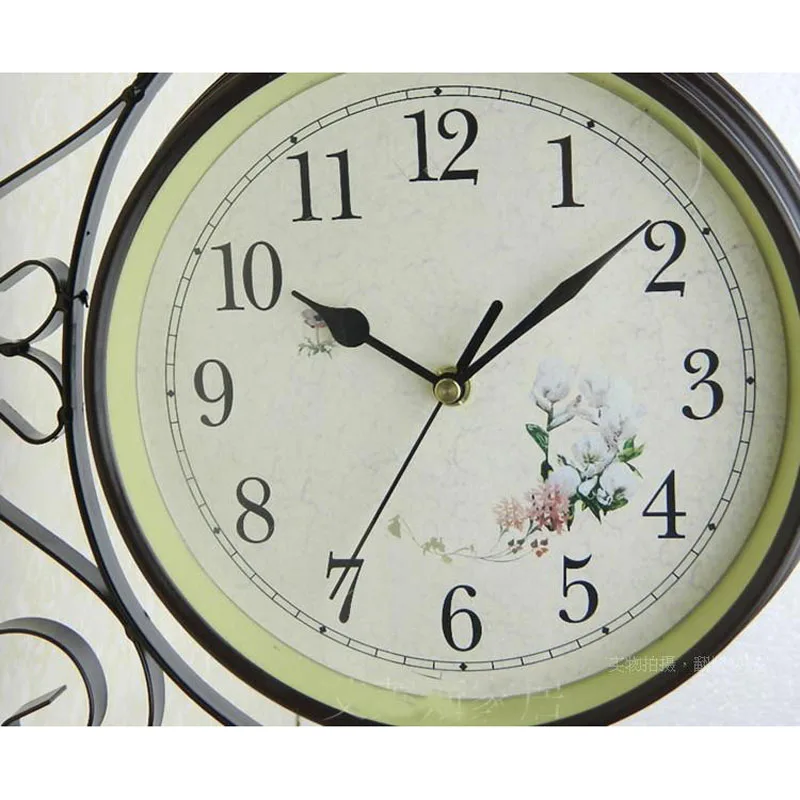 Double Sided Wrought Iron Wall Clock Digital Watch Vintage Wall Clock Relogio Parede Klok Muur Wanduhr Reloj Mural Wandklok Saat
Double Sided Wrought Iron Wall Clock Digital Watch Vintage Wall Clock Relogio Parede Klok Muur Wanduhr Reloj Mural Wandklok Saat