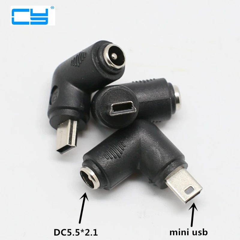 

5 V DC 5.5*2.1 milimetros Power Jack USB tipo c-5.5mm * 2.1mm direito mini usb micro usb dc adaptador de conector de alimentaca