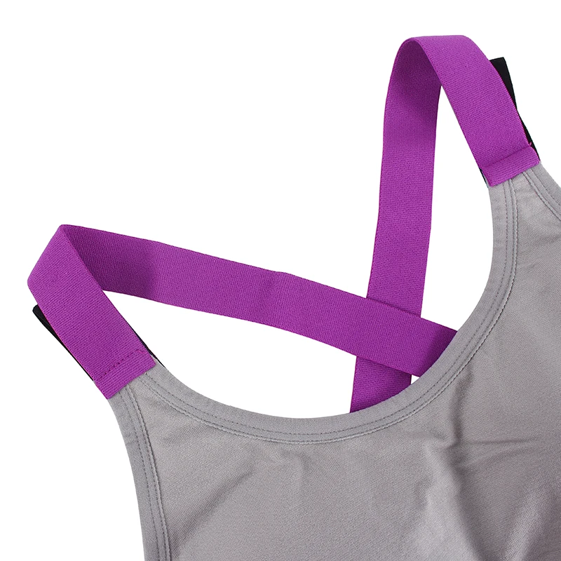 VEAMORS Shakeproof Sports Bra Women Convertible Straps Padded Tank Tops Fitness Underwear Quick Dry Seamless Running Yoga Bras | Спорт и