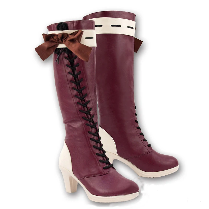 Violet Evergarden COS Verilette Eve Gaden With the cosplay High Knight Boots Shoes
Violet Evergarden COS Verilette Eve Gaden With the cosplay High Knight Boots Shoes