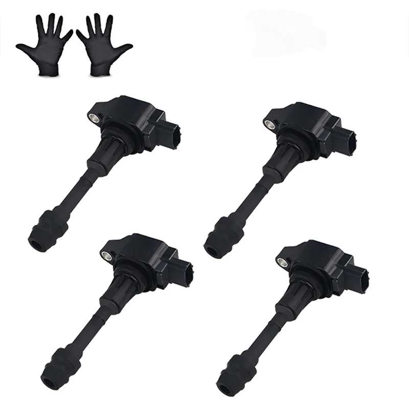 High Quality Pack of 4 Ignition Coils Replacement for Nissan Altima Sentra Rogue Versa Infiniti Replacement for 22448-ED000
High Quality Pack of 4 Ignition Coils Replacement for Nissan Altima Sentra Rogue Versa Infiniti Replacement for 22448-ED000