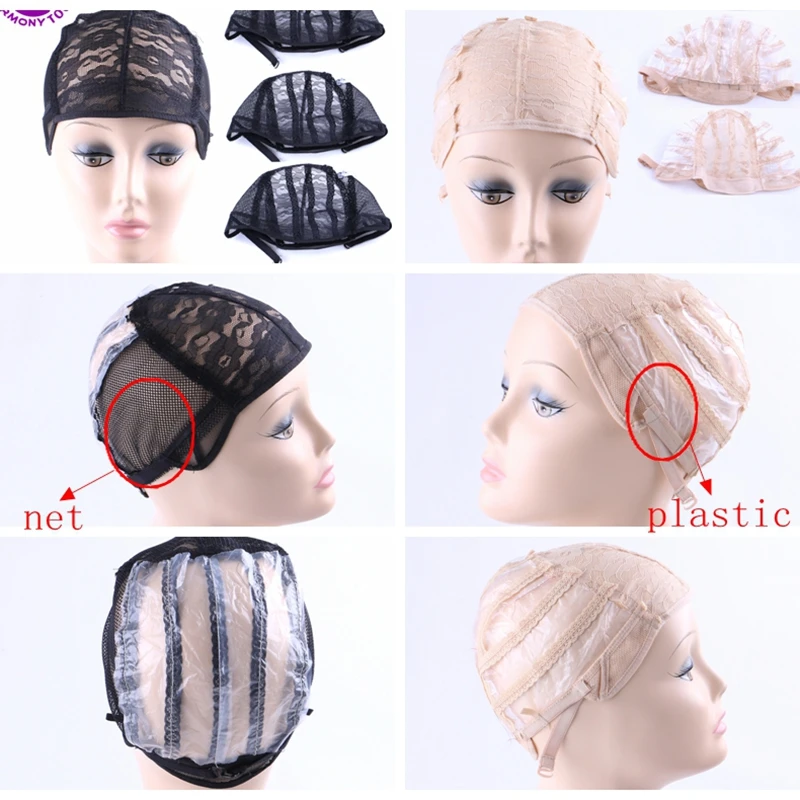 XUCHANG HARMONY 10 Pieces plastic wig cap with adjustable straps for making wigs adjustable hairnets for hair extension
XUCHANG HARMONY 10 Pieces plastic wig cap with adjustable straps for making wigs adjustable hairnets for hair extension