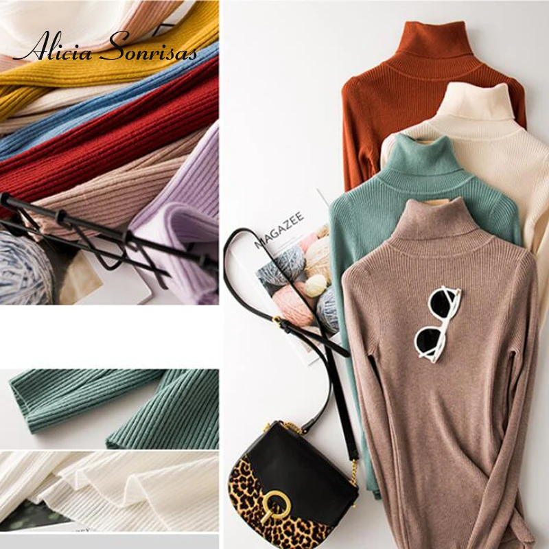 16 Colors Autumn Winter Turtleneck Sweater Women Jumpers Knitted Pullovers Cashmere Long Sleeve Korean Sytle High Elastic Tops
16 Colors Autumn Winter Turtleneck Sweater Women Jumpers Knitted Pullovers Cashmere Long Sleeve Korean Sytle High Elastic Tops