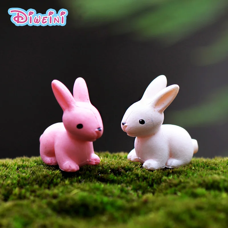 2pcs Pink White Rabbits Miniature Figurine cartoon Lover Figures animal models Pet toy DIY Accessories Doll House toy Decoration
2pcs Pink White Rabbits Miniature Figurine cartoon Lover Figures animal models Pet toy DIY Accessories Doll House toy Decoration