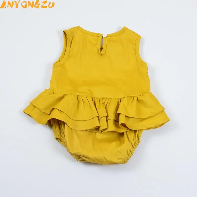 1pcs Anyongzu Fashion Baby Girls Sleeveless New Type Foreign Girl Lace And Leaf Edge Conjoined with short sleeves
1pcs Anyongzu Fashion Baby Girls Sleeveless New Type Foreign Girl Lace And Leaf Edge Conjoined with short sleeves