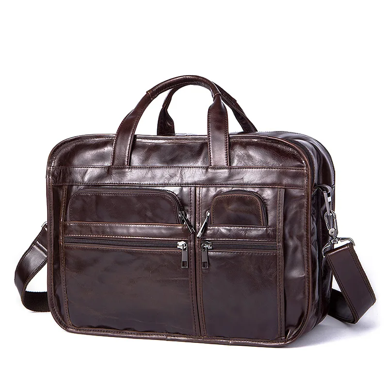 Genuine Leather Men's Bag Business Casual Briefcase Men Crossbody Bags Shoulder Messenger Bag Male Handbag 14 inch Laptop Bag
Genuine Leather Men's Bag Business Casual Briefcase Men Crossbody Bags Shoulder Messenger Bag Male Handbag 14 inch Laptop Bag