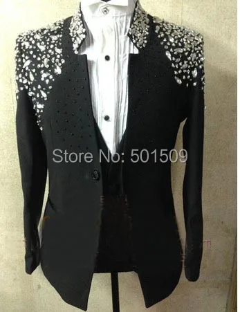 real photos handsewing bead luxury black/red/blue/pink full rhinestone glitter mens tuxedo suit/stage performance,only jacket
real photos handsewing bead luxury black/red/blue/pink full rhinestone glitter mens tuxedo suit/stage performance,only jacket