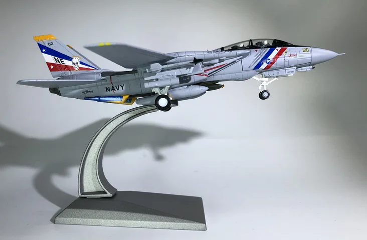 WLTK 1/100 масштаб военная модель игрушки F-14 "Tomcat" Боец VF-2 охотники за головами