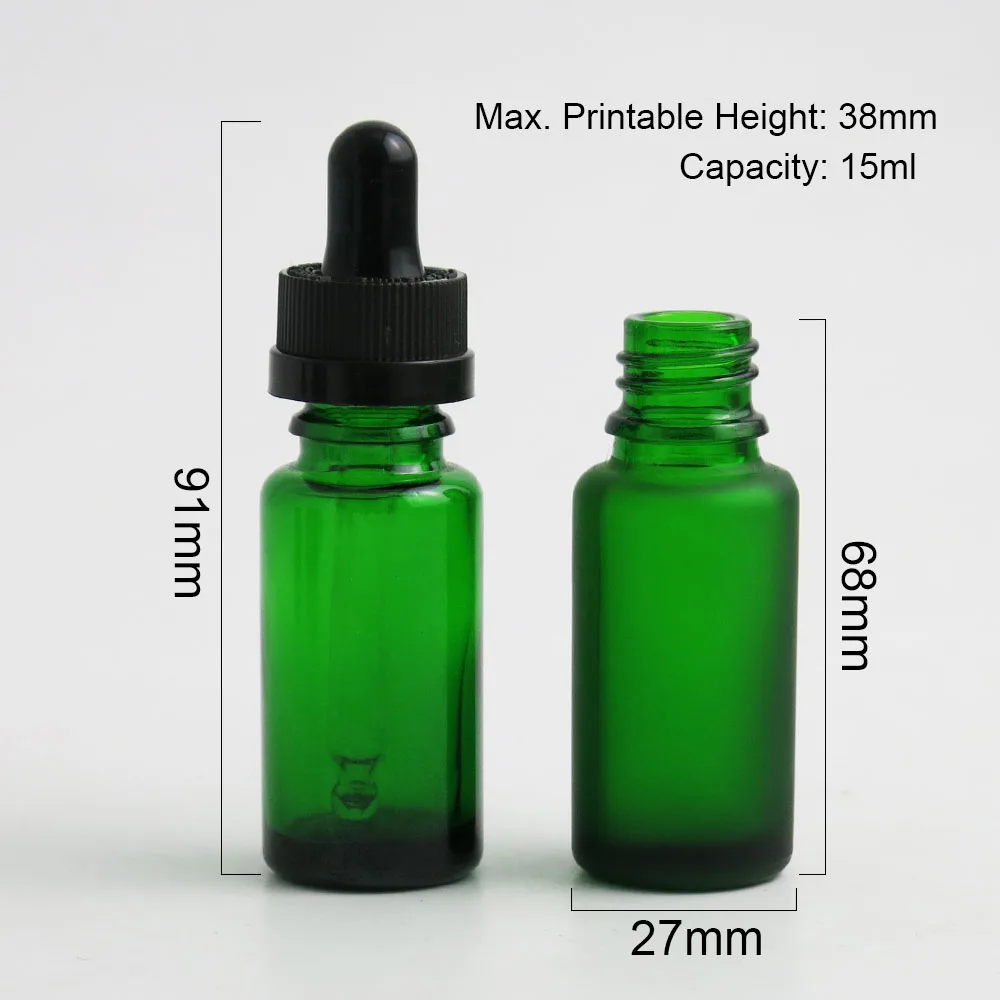360 x 15ml Frosted Black/Bright Glass 4 Colors Travel Portable Bottle with White/Black Dropper Glass Bottle Glass Cream Bottle
360 x 15ml Frosted Black/Bright Glass 4 Colors Travel Portable Bottle with White/Black Dropper Glass Bottle Glass Cream Bottle