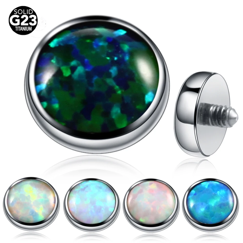 1Pc 4MM Tops Opal Stone G23 Titanium Dermal Anchor Piercing Skin Diver Pircing Micro Dermal Body Piercings Jewelry
1Pc 4MM Tops Opal Stone G23 Titanium Dermal Anchor Piercing Skin Diver Pircing Micro Dermal Body Piercings Jewelry