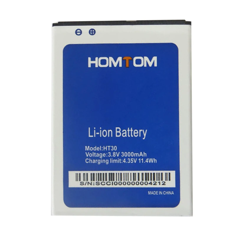 Original In Stock High Quality HT30 3000mAh Battery For Homtom HT30 HT 30 Pro Mobile Phone Replacement + Tracking Number
Original In Stock High Quality HT30 3000mAh Battery For Homtom HT30 HT 30 Pro Mobile Phone Replacement + Tracking Number