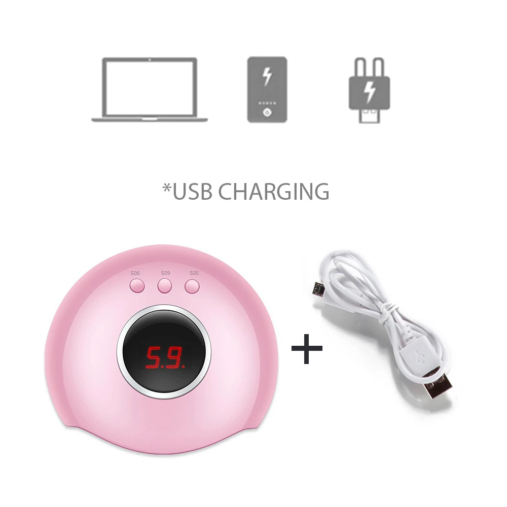 Nail Dryer 36W/6W UV Lamp for Manicure Mini USB LED Lamp for Drying Gels Nails Polish LCD Display Nail Art Tools Curing Machine
Nail Dryer 36W/6W UV Lamp for Manicure Mini USB LED Lamp for Drying Gels Nails Polish LCD Display Nail Art Tools Curing Machine