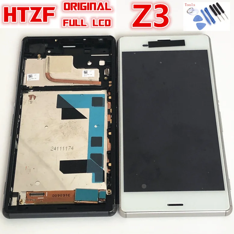 Для Sony Xperia Z3 Экран Оригинал 1920x1080 5,2 ''ЖК для Sony Z3 Дисплей Сенсорный экран с рамкой D6603 D6633 D6653 L55T инструменты
Для Sony Xperia Z3 Экран Оригинал 1920x1080 5,2 ''ЖК для Sony Z3 Дисплей Сенсорный экран с рамкой D6603 D6633 D6653 L55T инструменты