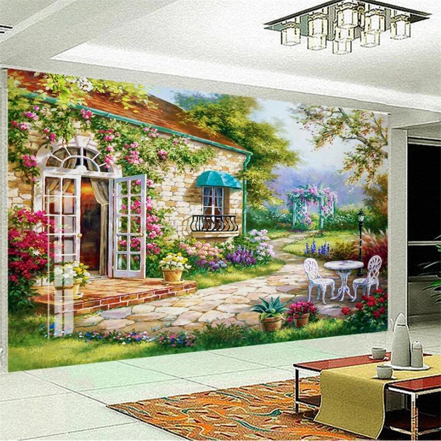 wellyu papel de parede Custom wallpaper 3d murals обои beautiful garden villa idyllic landscape living room bedroom 3d wallpaper
wellyu papel de parede Custom wallpaper 3d murals обои beautiful garden villa idyllic landscape living room bedroom 3d wallpaper