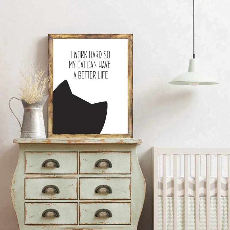 Crazy Cat Lady художественный декор для стен, холст, картина с принтом Love Cat, украшение для домашней комнаты
Crazy Cat Lady художественный декор для стен, холст, картина с принтом Love Cat, украшение для домашней комнаты