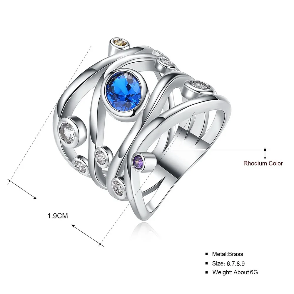 DreamCarnival 1989 Braided Wide Hollow Rings for Lady Purple White Blue Cubic Zircon Engagement Party Wholesale Jewelry WA11422
DreamCarnival 1989 Braided Wide Hollow Rings for Lady Purple White Blue Cubic Zircon Engagement Party Wholesale Jewelry WA11422