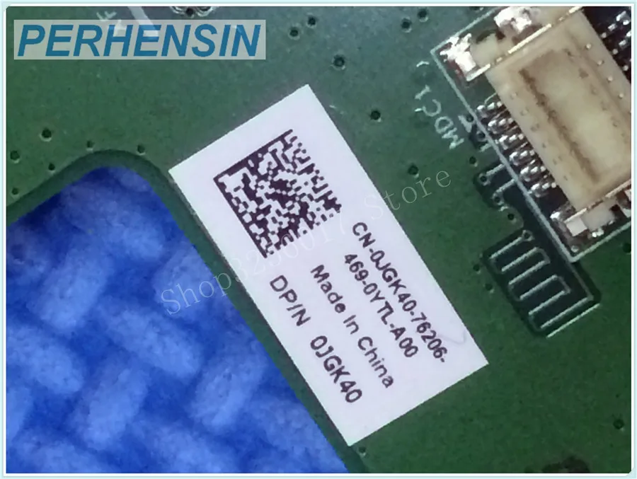 FOR DELL FOR Latitude E5510 USB VGA Ethernet LAN Port Board JGK40 0JGK40