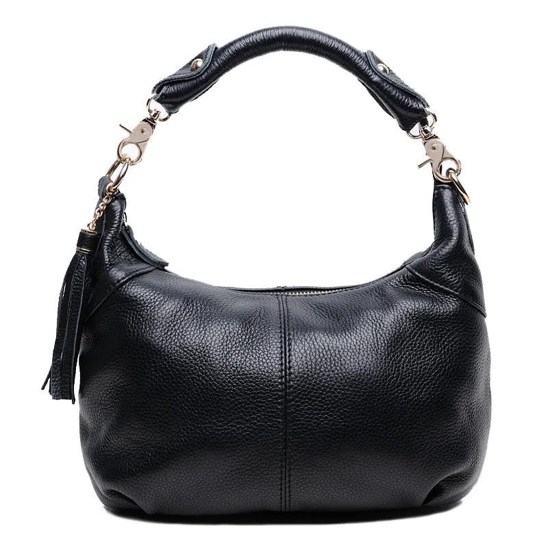 

2016 Hot Sale Women's Shoulder Bag Genuine Leather Handbags Tassel Cross Body Bag for Ladies Dress Tote Bag Bolsas Feminina