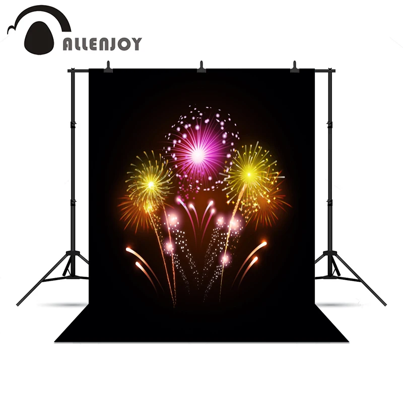 Allenjoy photographic photo background happy New year colorful Blooming fireworks vinyl photography backdrop for photo Studio
Allenjoy photographic photo background happy New year colorful Blooming fireworks vinyl photography backdrop for photo Studio