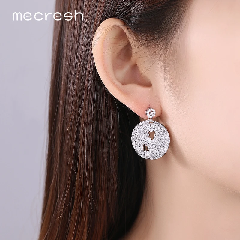 Mecresh Fashion Korean AAA+ Micro Zirconite Round Earrings for Women Cute Bridal Piercing Earrings 2022 Wedding Jewelry MEH1115
Mecresh Fashion Korean AAA+ Micro Zirconite Round Earrings for Women Cute Bridal Piercing Earrings 2022 Wedding Jewelry MEH1115