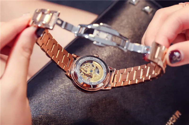 Luxury Brand Skeleton Sapphire Crystal Women Mechanical Watch Reloj Mujer Fashion Elegant Ladies Watch Montre Femme
Luxury Brand Skeleton Sapphire Crystal Women Mechanical Watch Reloj Mujer Fashion Elegant Ladies Watch Montre Femme