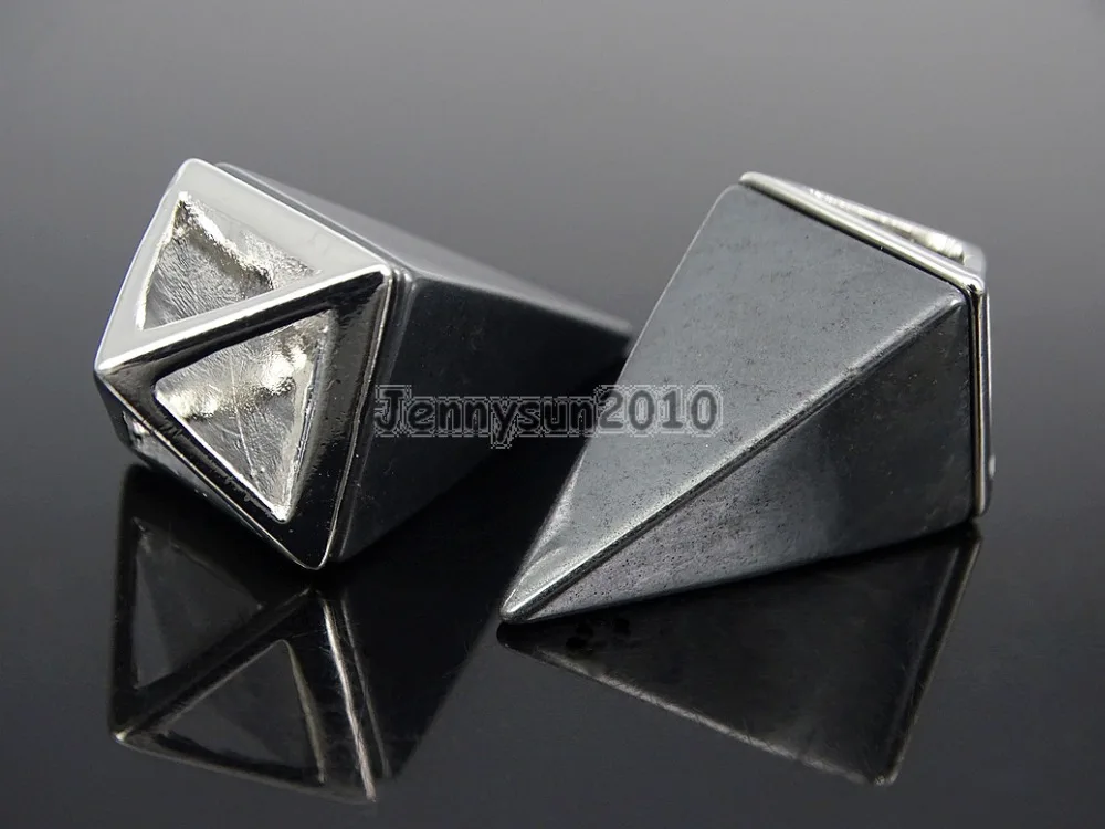 Natural Hematite Gems Stones Pyramid Pointed Healing Reiki Chakra Silver Pendant Beads Necklace Jewelry 5Pcs/Pack
Natural Hematite Gems Stones Pyramid Pointed Healing Reiki Chakra Silver Pendant Beads Necklace Jewelry 5Pcs/Pack