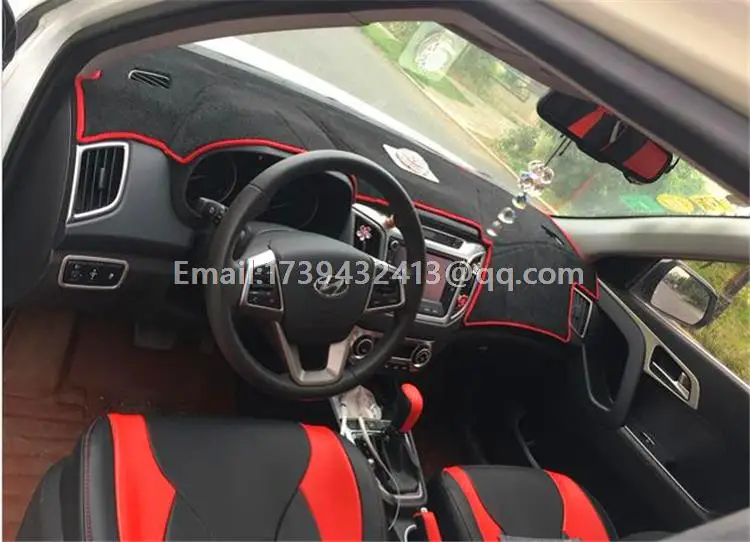 dashmats car-styling accessories dashboard cover for Hyundai Creta ix25 2014 2015 2016
dashmats car-styling accessories dashboard cover for Hyundai Creta ix25 2014 2015 2016