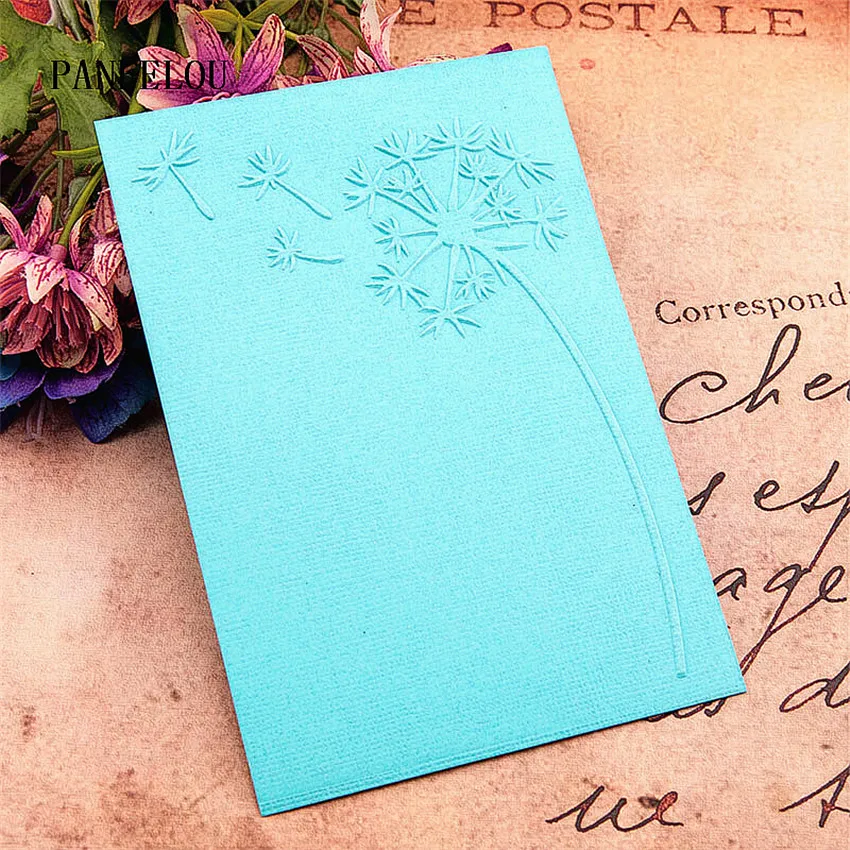 PANFELOU The lovely dandelion Embossing folders Plastic For Scrapbooking DIY Template Fondant Cake Photo Album Card Making
PANFELOU The lovely dandelion Embossing folders Plastic For Scrapbooking DIY Template Fondant Cake Photo Album Card Making