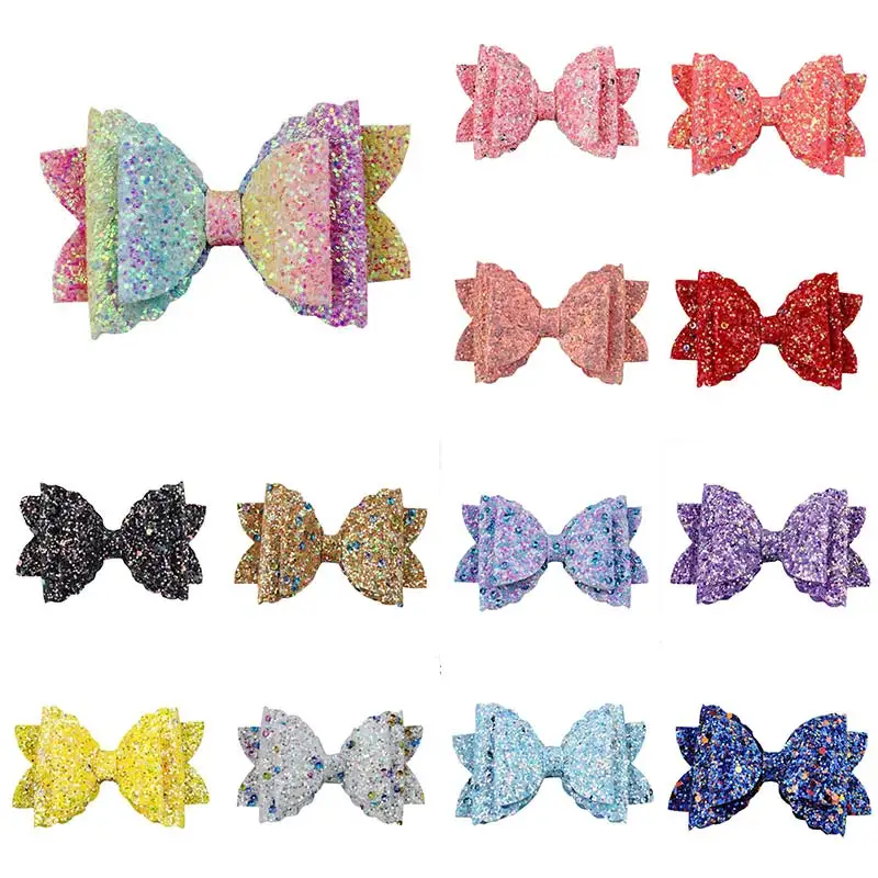 Sale Sequins Girls Kids Headwear Glitter Bowknot Cute Hairpins Hair Clips Barrettes Handmade Shiny Children Hair Accessoires
Sale Sequins Girls Kids Headwear Glitter Bowknot Cute Hairpins Hair Clips Barrettes Handmade Shiny Children Hair Accessoires