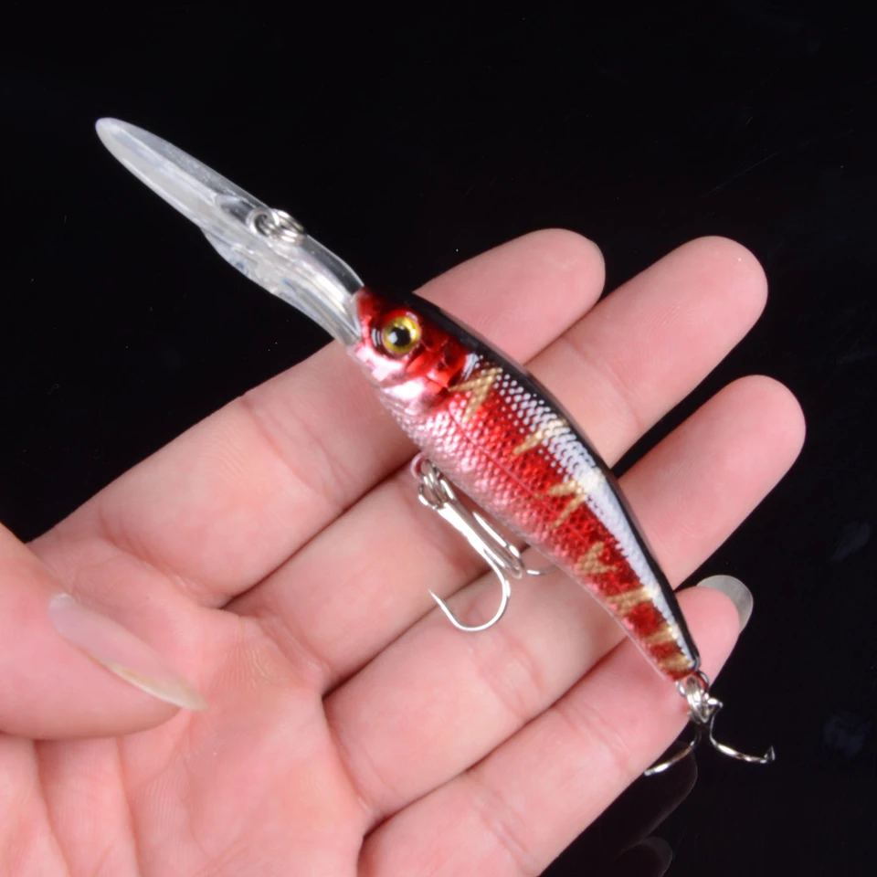 1Pcs 10cm 8g Hard Bait Laser Minnow Fishing Lure Pesca Hooks Fish Wobbler Tackle Crankbait Artificial Lures With 3D Eyes
1Pcs 10cm 8g Hard Bait Laser Minnow Fishing Lure Pesca Hooks Fish Wobbler Tackle Crankbait Artificial Lures With 3D Eyes