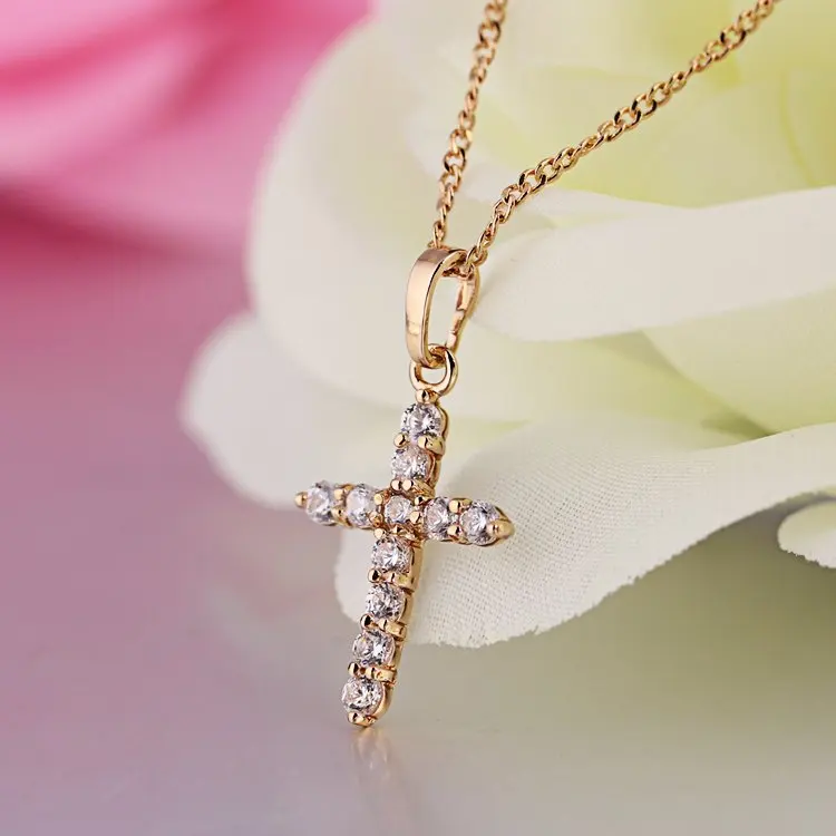 Women Crystal Cross Pendant Necklace Floating Charms Jewelry Pingente Gold Ouro Cameo Pendulum Bijuterias For Lovers Sets N0210
Women Crystal Cross Pendant Necklace Floating Charms Jewelry Pingente Gold Ouro Cameo Pendulum Bijuterias For Lovers Sets N0210