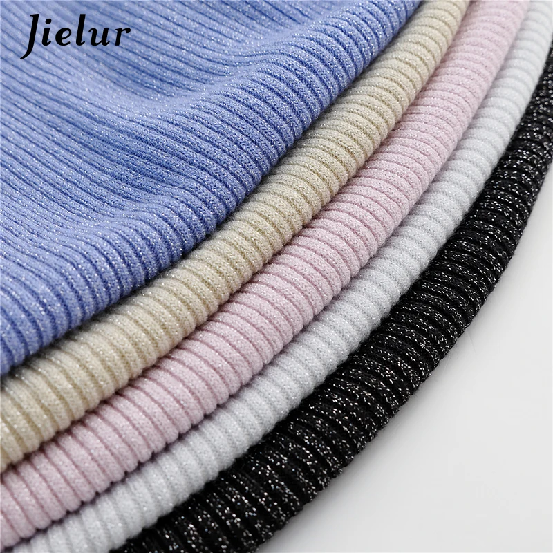 Jielur Autumn Fashion New Shiny Silk Lady's Sweater Chic Semi Turtleneck Bottoming Shirt Chic Long Sleeve OL Sweaters Women S-XL
Jielur Autumn Fashion New Shiny Silk Lady's Sweater Chic Semi Turtleneck Bottoming Shirt Chic Long Sleeve OL Sweaters Women S-XL